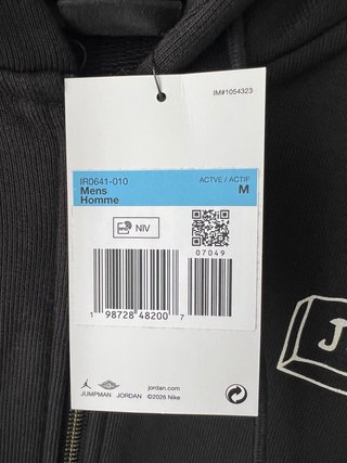 M Sudadera Jordan x Union LA x Fragment