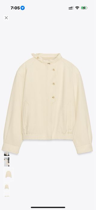 Zara Chaqueta Botones ZW Collection