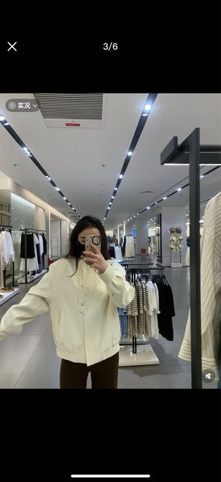 Zara Chaqueta Botones ZW Collection