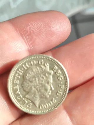 Sterlina rara con drago gallese