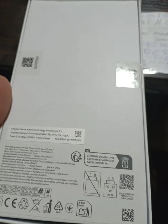 Xiaomi Redmi 15C,4/128GB Azul, PRECINTADOS