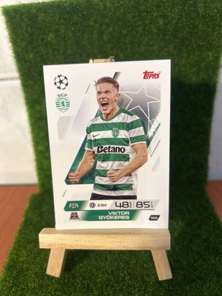 Cromo Viktor Gyokeres Sporting CP Topps
