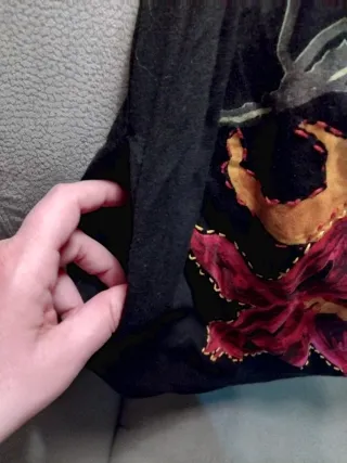 Canotta Desigual donna nera multicolor