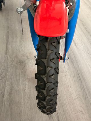 Bicicleta Infantil Spiderman Azul y Roja