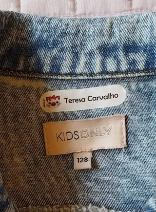 Blusão ganga Kids Only 8 anos