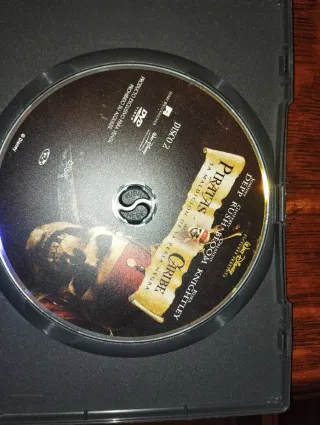 DVD Piratas del Caribe: La Maldición de la Perla N