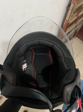 Casco MT Helmets Negro con Visera