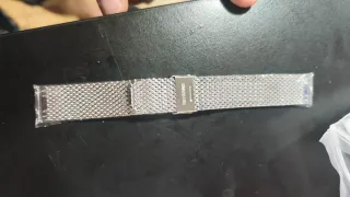 Correa Milanesa Longines 20mm Plata