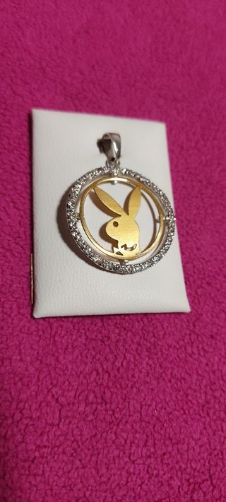 Colgante Playboy oro 18 ktes