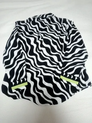 Camisa Vintage Rayas Cebra Talla M