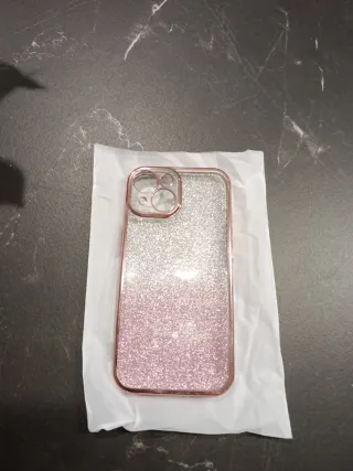 Custodia iPhone 13 mini nuova glitter