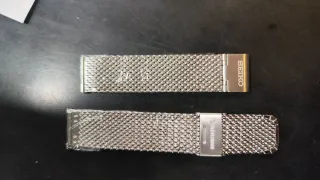 Correa Milanesa Seiko 20mm Plata