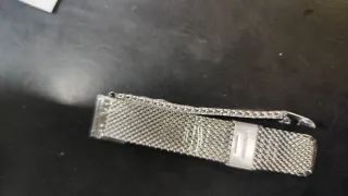 Correa Milanesa Seiko 20mm Plata