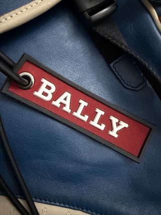 Mochila Bally Edición Limitada Azul Naranja