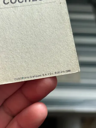 Lote 20 cromos de Coches 89