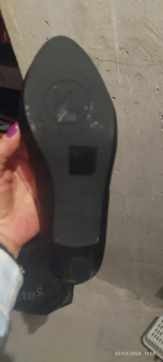 Zapatos de tacón negros con plataforma