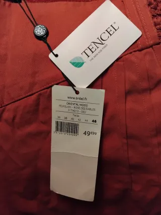 Pantaloni pinocchietto donna Breal rosa antico