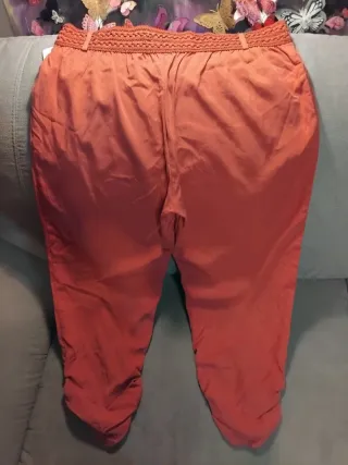 Pantaloni pinocchietto donna Breal rosa antico