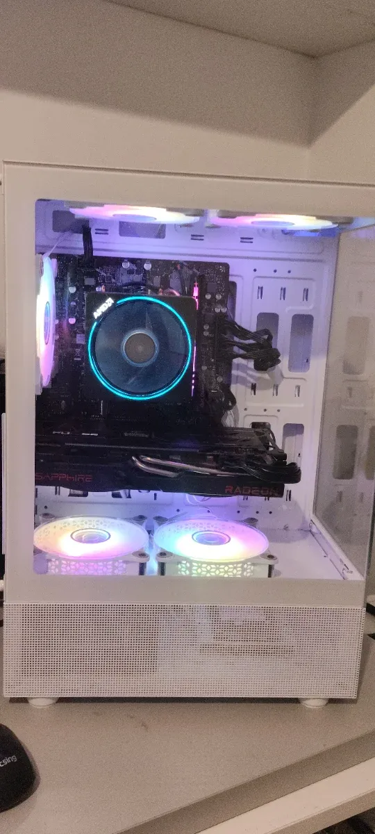 PC White Race Ryzen 9/RX 6700XT 12gb/Nvme/Wifi