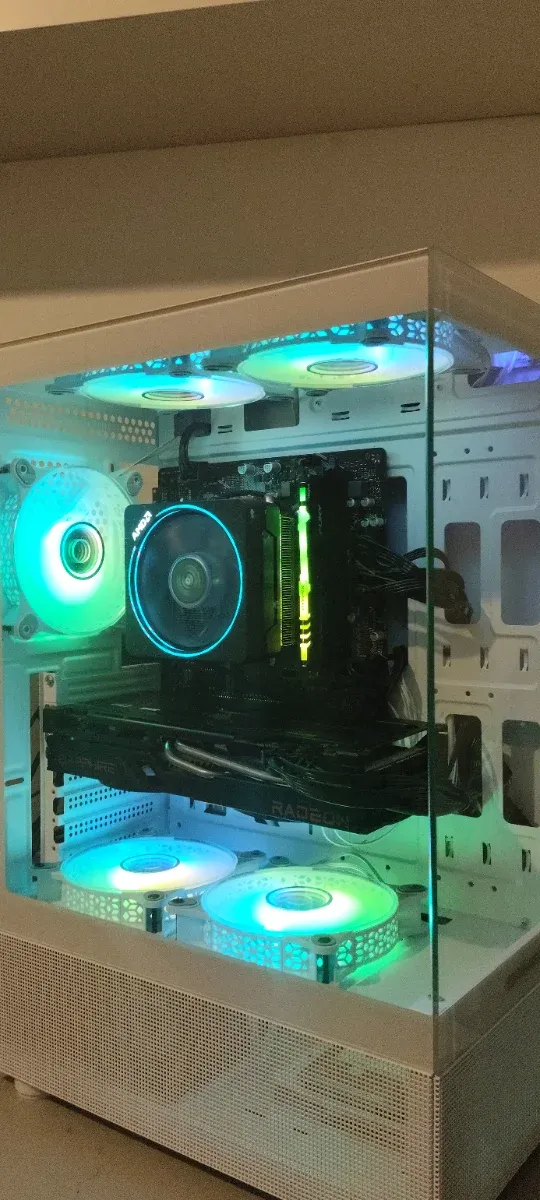 PC White Race Ryzen 9/RX 6700XT 12gb/Nvme/Wifi afbeelding 3