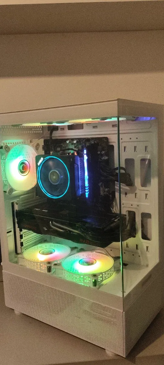 PC White Race Ryzen 9/RX 6700XT 12gb/Nvme/Wifi afbeelding 4