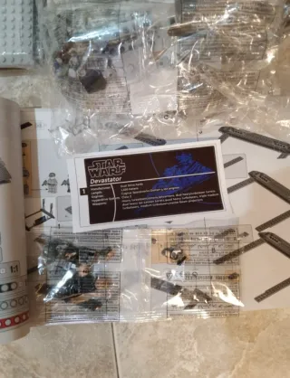 Bl.Construcion Destructor Imperial Star Wars 110cm