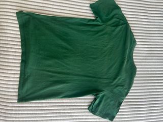 Camiseta Nike Verde Logo Granate