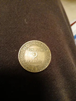 Moneda 2 Francos Francia 1925