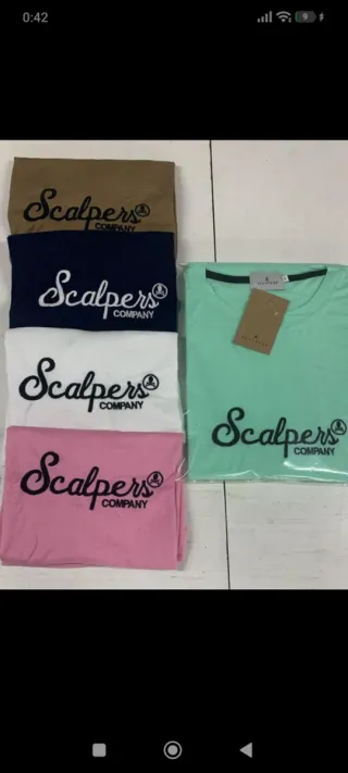 Camisetas Scalpers