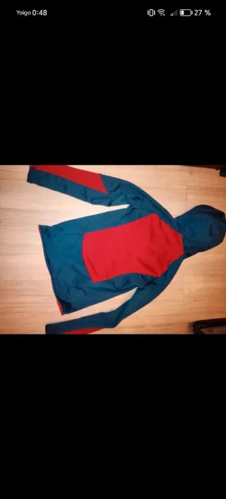 Chaqueta Trangoworld Cluses Hombre Roja/Azul