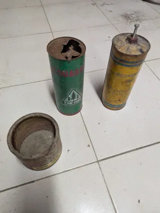 3 Lattine Vintage Epoca Antiche