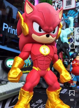 Sonic Flash Figura Coleccionable