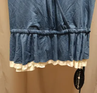 Jersey Via Moda Azul y Blanco Talla S