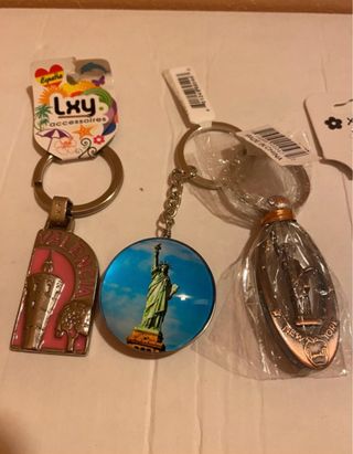 Portachiavi souvenir vari