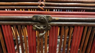 Maletín de madera y bambú