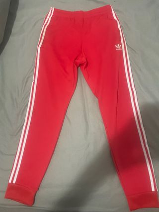 Pantalón Adidas Rojo Original
