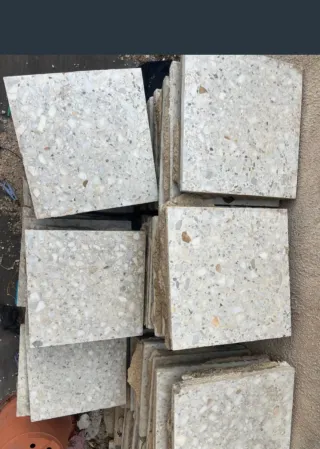 Baldosas antiguas de terracota