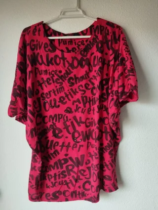 Camiseta Estampada Talla Única