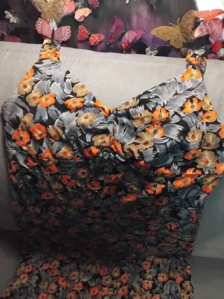 Abito donna vintage floreale