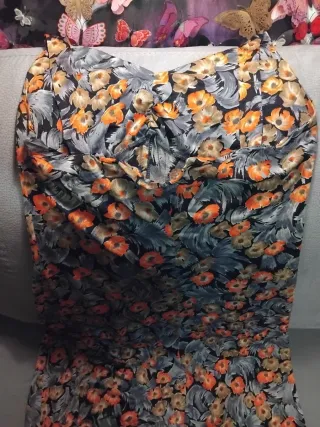 Abito donna vintage floreale