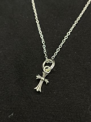 Collana Chrome Hearts Croce 925 Argento