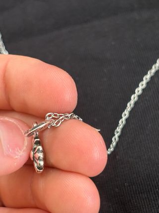 Collana Chrome Hearts Croce Gotica 925 Argento