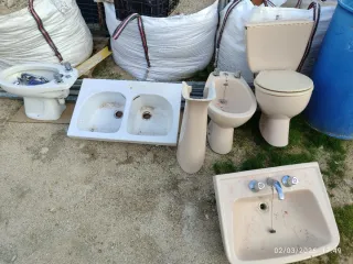 Conjunto de baño cerámica
