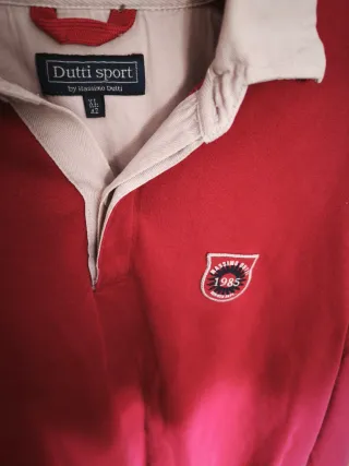 Polo Massimo Dutti Rojo Talla XL
