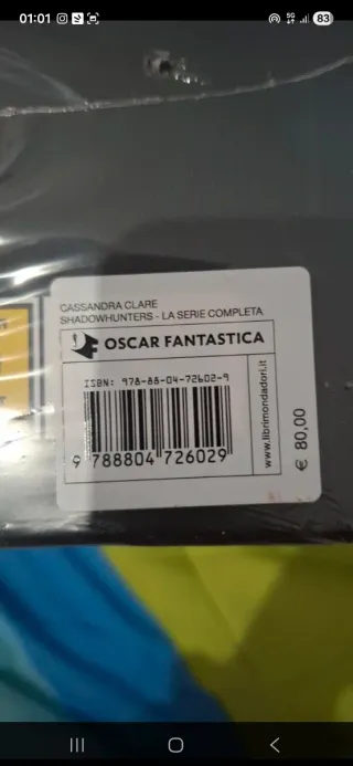 COFANETTO SHADOWHUNTERS: THE MORTAL INSTRUMENTS