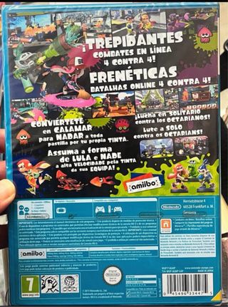 Splatoon Wii U precintado