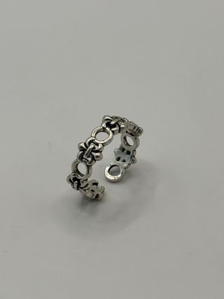 Anello Chrome Hearts 925 FDL Croci Gotico