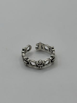Anello Chrome Hearts 925 FDL Croci Gotico