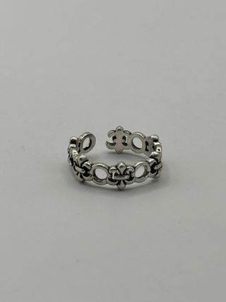 Anello Chrome Hearts 925 FDL Croci Gotico