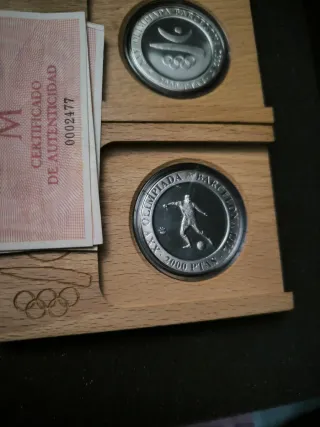 4 x 2000 Pts Plata Olimpiadas Barcelona '92